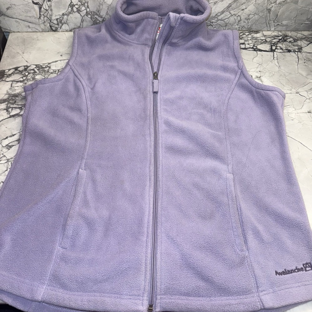 Avalanche Women's Large Purple Fleece Vest